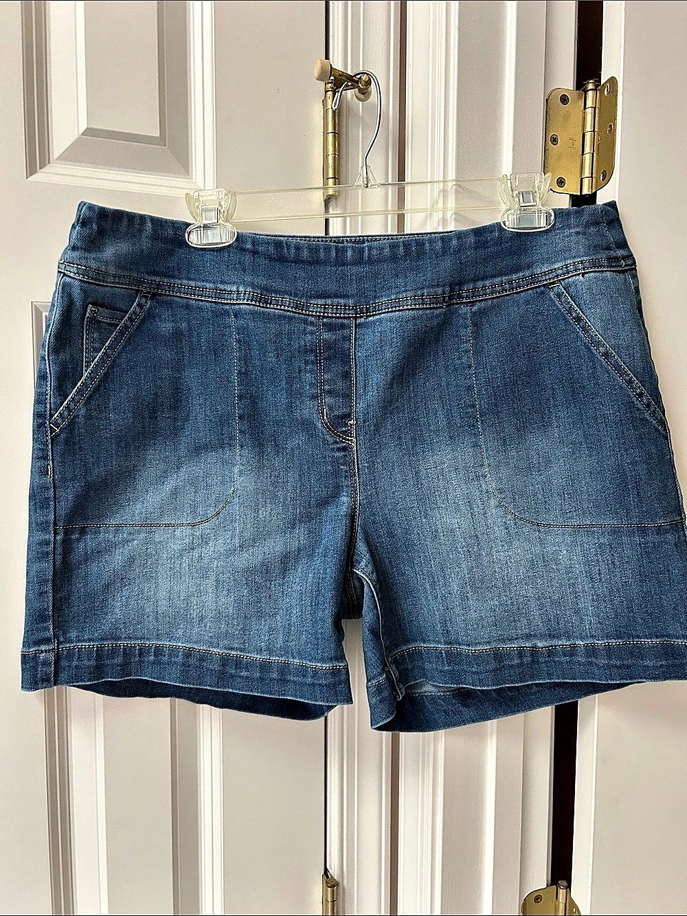 Westbound The Park Avenue Fit Denim Shorts Blue Waist 14